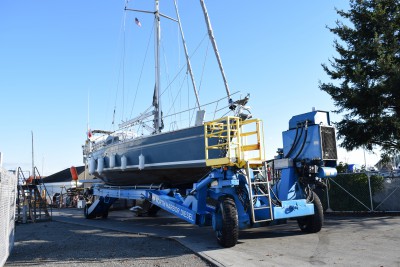 Sänna emergency haul out in Anacortes