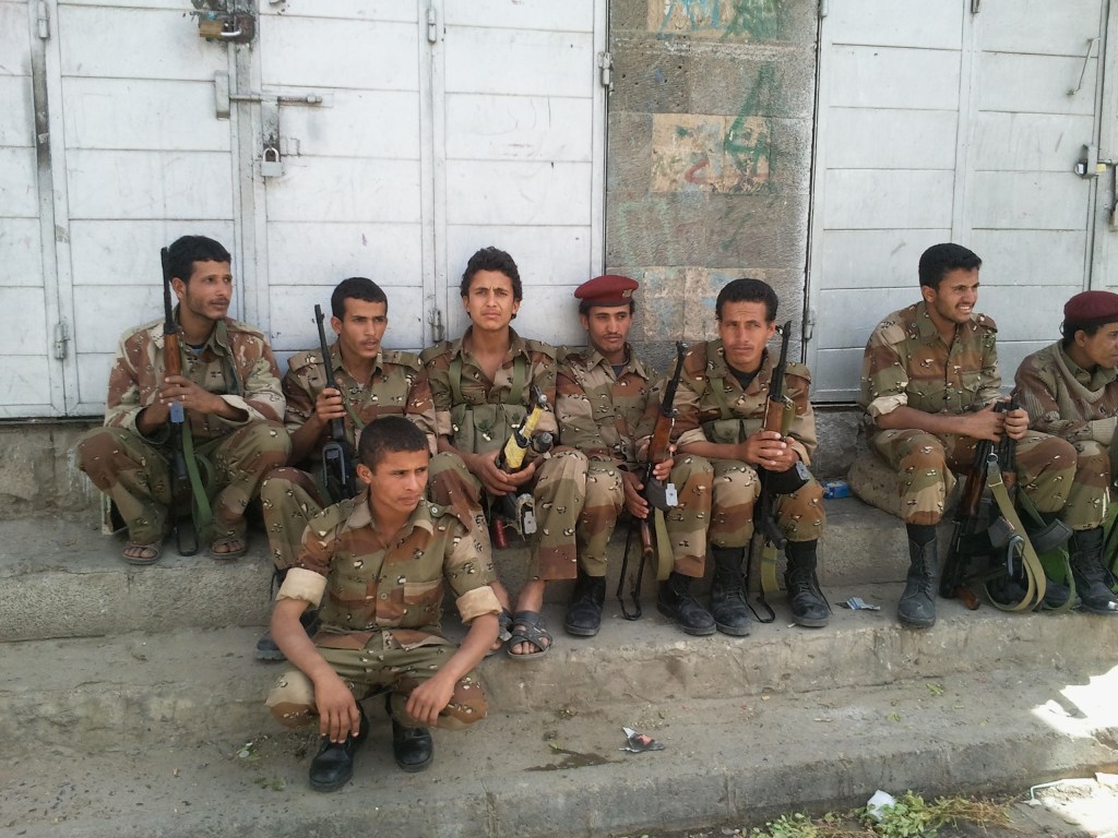 Sänna - Yemen soldiers